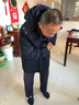 啄木鸟羽绒服男中老年人活里活面加厚外套冬季男装爸爸中长款连帽衣服 卡其色-带毛领 2XL(建议140-160斤) 实拍图