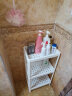 HOUYA 浴室置物架3层 卫生间家用厕所夹缝脸盆收纳架洗手间落地储物架 实拍图