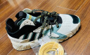 adidas「街球鞋」STREETBALL经典运动鞋男女阿迪达斯官方三叶草 米白/黑/蓝绿 37(230mm) 实拍图