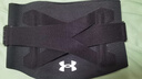 安德玛（UNDERARMOUR）护腰带保暖收腹带 跑步健身男女护具护腰垫支撑腰托腰封 黑色M码 实拍图
