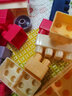 KAZI创意大颗粒拼装积木DIY幼儿早教儿童玩具男孩女孩3岁+生日礼物 300颗粒袋装+贴纸+彩图 实拍图