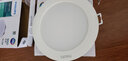 飞利浦（PHILIPS） LED筒灯超薄 吊顶家用过道走廊一体化嵌入式射灯天花灯洞灯孔灯 5寸10.5W 中性光 开孔120-130mm 实拍图