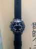 天梭（TISSOT）【官方授权店】 瑞士手表 新款速敢系列黑武士计时码运动防水男表 蓝盘织带T125.617.17.051.03 实拍图