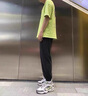 莫小刀裤子男夏季薄款宽松男士休闲长裤潮牌冰丝速干裤运动束脚九分裤男 黑色【高品质】 XL 建议120-140斤 实拍图