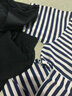 迷彩故事0夏季7海魂衫短袖体能服训练服夏蓝白条纹T恤男海魂衫体能服套装 海魂衫套装【上衣+裤子】 175/104-108 实拍图