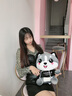 蓓斯曼 哈士奇小狗公仔毛绒玩具抱枕二哈布娃娃玩偶送女生儿童生日礼物 卫衣款（余生都是你） 坐款40厘米 实拍图