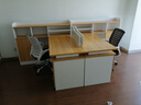 丞懿家具办公家具职员办公桌椅组合屏风员工工位简约现代卡座电脑桌椅套装 固定柜另购一个 实拍图