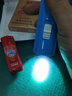 久量（DP）手电筒随身便携充电式LED锂电池1200mAh家用验钞紫光手电筒G9102 蓝色 实拍图