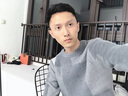 LAWKUL 毛衣男秋冬季加绒保暖厚打底毛衫线衣潮流冬装套头针织衫男装 21082米白色 XL 实拍图