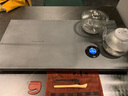 三醒 天然乌金石茶盘套装电磁炉一体家用简约办公室全自动茶台茶托盘 80*40*3CM 实拍图