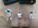 居物谣 宇航员摆件小太空人模型书房摆件书柜办公室摆件桌面生日礼物 潜水蓝礼盒装 实拍图