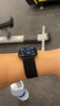 BHO【热销5万+】适用苹果手表表带apple iwatch s10/s11表带s9/se3/2单圈编织表带s8/7尼龙女士男生款 木炭黑色 44/45/46表盘M码【腕围174-185mm】 实拍图
