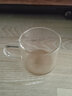 忆壶茶（YIHUTEA） 茶杯小品杯玻璃杯带把手耐热玻璃小茶碗品茗杯小杯子功夫茶具 100ml品杯2只 实拍图