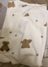 婧麒（JOYNCLEON）婴儿连体衣纯棉长袖款新生儿哈衣男女宝宝春秋无骨爬服婴儿衣服 粉色小花 66cm 实拍图