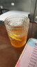 贝柚ins玻璃杯高颜值家用喝水杯办公室咖啡杯果汁（矮款，不带金边） 【不带金边】矮款随机发1个 实拍图