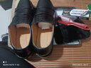 阿猫顿三接头皮鞋低帮皮鞋正装皮鞋男士假系带休闲网三尖头皮鞋男鞋商务 套脚标准码 45 实拍图