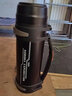 富光 保温杯壶户外旅行壶超大容量暖保温瓶水杯304不锈钢便携车载大号 黑色3000ml【杯盖可喝水】带背带 实拍图