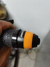 塔斯队长自行车把塞灯车把灯把堵灯防水把套灯山地车把塞转向灯单车配件 黑橙一对 实拍图