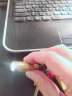 CooYoo 酷友 迷你小手电筒 微型USB直充便携高亮防水强光EDC手电 新版 PVD镀金色 晒单实拍图