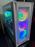 美商海盗船 (USCORSAIR) 5000X RGB 极地白 钢化玻璃 中塔机箱 智能控制 炫彩风扇 超大空间 实拍图