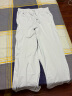 坦博尔春季新款阔腿裤女原纱防晒弹力速干休闲裤女UPF100+TB4251002 云霜灰 L (170) 实拍图