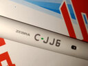 斑马牌（ZEBRA） 日本C-JJ6虹彩按动中性笔0.5mm彩虹7色白杆手帐笔学生少女彩色水笔标记笔 黑色【1支】+笔芯【5支】 实拍图