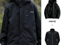 JEEP冲锋夹克衣男保暖男女同款户外三合一两件套外套男 黑色 L 实拍图