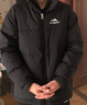 Colombass潮牌羽绒服男加厚冬季新款短款男士运动户外宽松大码保暖冬装外套 黑色 L/175(建议115-130斤) 实拍图