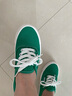 VANS范斯官方 Authentic 44 DX薄荷曼波绿彩虹小爱心帆布鞋 绿色 35 实拍图
