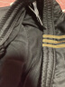阿迪达斯 （adidas）长裤男春季户外防风休闲卫裤健身跑步运动裤 黑金收腿裤 2XL  实拍图