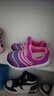 ABC KIDS毛毛虫童鞋秋冬男女童鞋轻便软底中小童宝宝鞋一脚蹬休闲运动鞋潮 玫红/紫(春秋) 29 码适合脚长约17m 实拍图