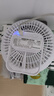 帕德顿【超长续航】usb风扇小型吊扇宿舍床上静音蚊帐露营台灯风扇户外便携充电风扇 F2台吊款【15小时续航】 充插两用/无刷静音电机/三档灯光 实拍图