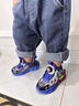 ABC KARUN带灯奥特曼儿童运动鞋男2025秋冬网面皮面加绒男童鞋中小童跑步鞋 蓝色【皮面单鞋】 24 内长15厘米 实拍图