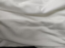 嘉晔（JIAYE）短袖t恤男夏季潮牌日系上衣五分袖圆领T恤学生简约休闲半袖体恤 纯色白色 L 实拍图
