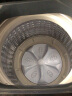 TCL 10公斤大容量DDM直驱变频全自动波轮洗衣机 整机保修三年 0.9洗净比 一级能效（墨海蓝）B100T100-D 实拍图