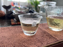 TOYO-SASAKI GLASS【品牌官旗】日本进口东洋佐佐木玻璃公道杯茶具分茶器锤目纹公杯 水晶公杯+和风品茗杯 实拍图