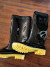 回力雨鞋男士冬季加绒保暖中高筒雨靴水鞋防水胶鞋套鞋827R黑高长绒40 实拍图