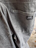 啄木鸟品牌男装男士牛仔裤春秋夏弹力宽松直筒高端九分弹力修身商务休闲 M34黑灰色 32 130-140斤 实拍图