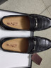 PUGETE GT普戈特泰国鳄鱼皮皮鞋男士真皮商务时尚懒人鞋套脚手工休闲豆豆鞋 半鳄-肚皮 43 实拍图