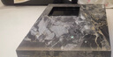 致美丽轩 意式方形大理石茶几客厅简约现代别墅大平层户型高端岩板茶几 黑水晶加厚岩板【1M方茶几】 实拍图
