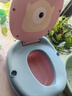 世纪宝贝（babyhood）儿童马桶坐便器 婴幼儿便盆男女宝宝小孩座便器尿桶抽屉便糟 PP硬垫 卡洛红(赠马桶刷） 实拍图