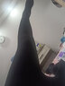 浪莎大码打底裤女秋冬季加绒加厚外穿踩脚胖mm200斤加肥加大保暖弹力 黑色踩脚款【加薄绒】 1条 2XL 加大码（120-220斤） 实拍图