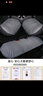 车优友（CEYOYO）汽车坐垫四季通用翻毛皮方垫新款透气乳胶棉车垫颈枕后排汽车座垫 三件套-前排2片后排1片-深灰色 POLO明锐凌渡艾瑞泽5起亚K3 实拍图