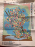 KS十字绣客厅梵高画蓝色鸢尾向日葵餐厅玄关花草三联画线绣自己绣 蓝色鸢尾【埃及长绒棉】52*64cm 实拍图