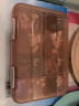 沃之沃 日式小药盒便携一周分装方便随身携带的密封防潮大容量7天小药盒 棕色(U777) 晒单实拍图