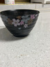 HELLO KITTY（凯蒂猫）HelloKitty陶瓷碗碟餐具套装家用日式樱花螺纹碗餐盘子自由组合装 4.5英寸樱花饭碗（单个装） 实拍图