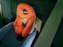 抱抱熊婴儿护颈枕安全座椅推车用枕头旅行枕宝宝定型枕儿童u型枕 BD8633暖希橙 实拍图