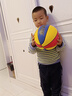 麦蒂\/wade 儿童篮球小学生室外水泥地耐磨篮球幼儿篮球青少年篮球 升级款,5号红蓝黄姓名 实拍图