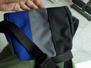 TIMBUK2迷你斜挎包邮差包时尚男包小包手机包送礼斜挎包单肩包女包 枪灰色/富钴蓝 实拍图