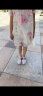 TARANISMETA女童公主鞋儿童凉鞋夏季新款宝宝包头蝴蝶结鞋子 粉蓝 29码 适合脚长18.0cm 晒单实拍图